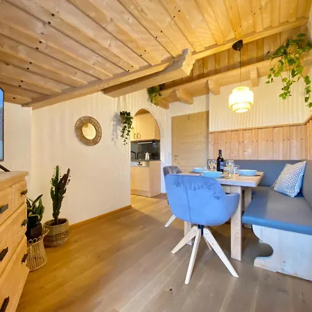 Familienapartment Balkon I Bergblick I Blockhuette Hopferau